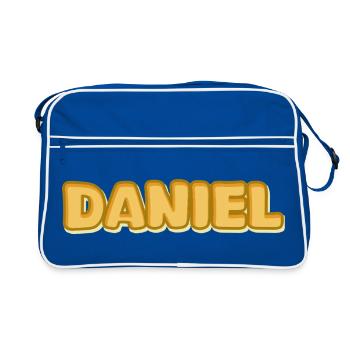 Daniel Daniel - Retro Bag - blue/white - Front
