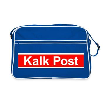 Lime Post - Sac Retro - bleu/blanc - Devant
