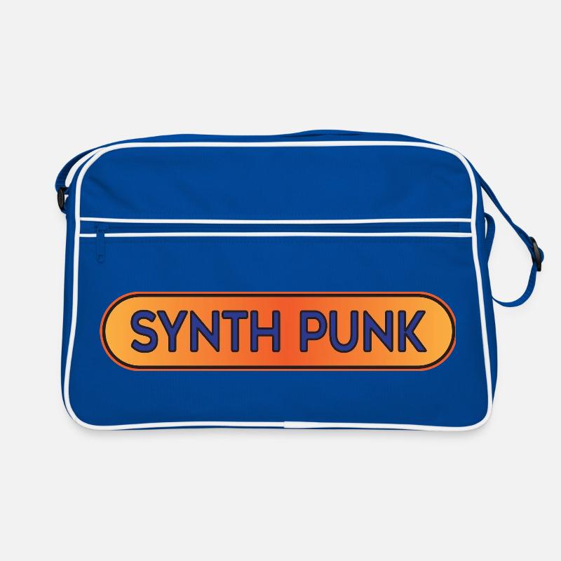 Synth Punk Crest Retro Tasche