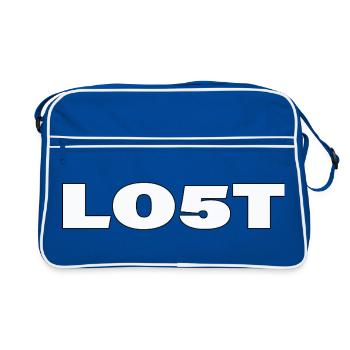 LO5T - Retro Bag - blue/white - Front