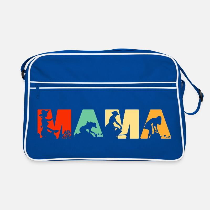 Gardener Mama Retro Sunset Horticulture Art Retro Bag