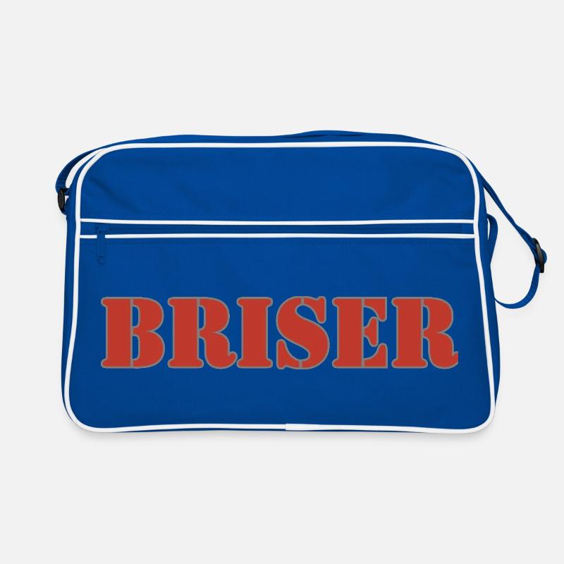 brechen Retro Tasche