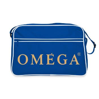 OMEGA - Retro Bag - blue/white - Front