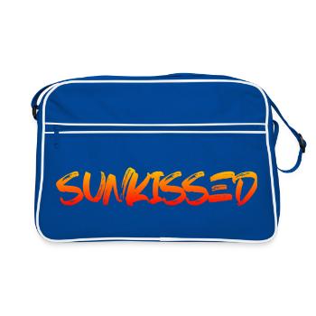 ensoleillé - Sac Retro - bleu/blanc - Devant