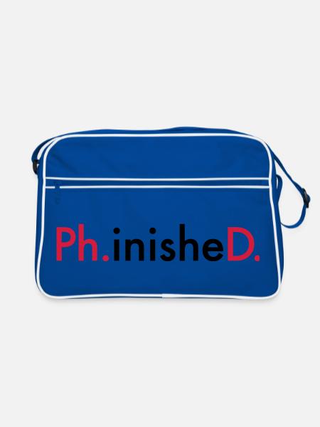 6061912 122114662 promotion - Sac Retro - bleu/blanc - Devant