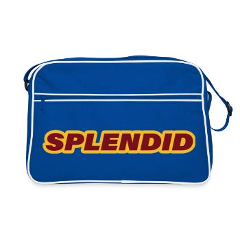 SPLENDID - Retro Bag - blue/white - Front