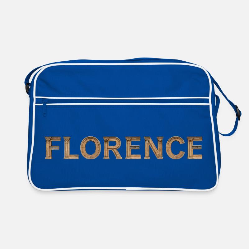 FLORENCE – Typographie de la pierre de la Renaissance Sac Retro