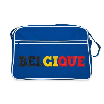 Belgium - Retro Bag - blue/white - Front