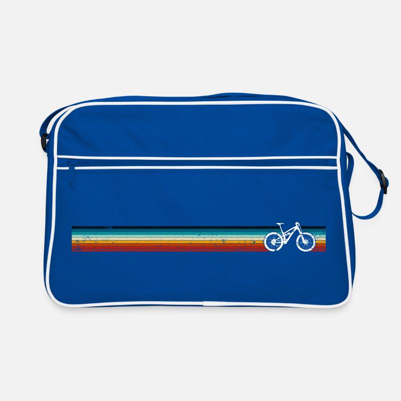 Retro Bicycle Stripe Palette Retro Bag