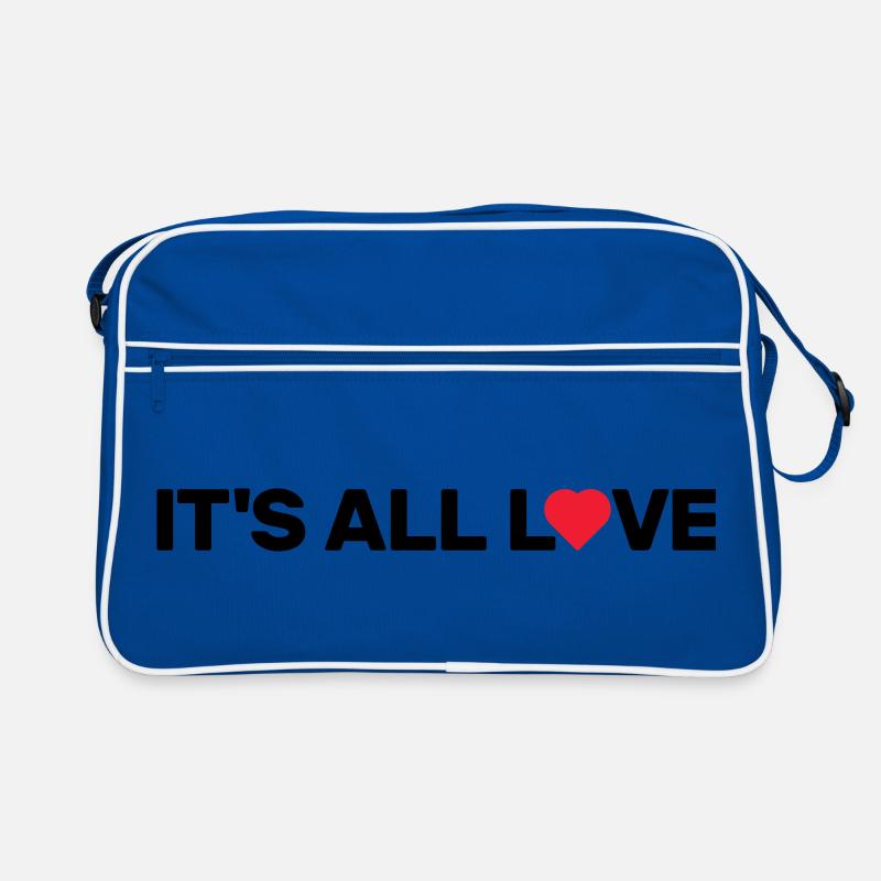 It's All Love Retro Tasche