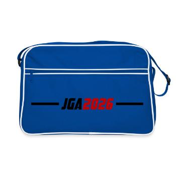 Jga 2026 Enterrement de vie de garçon - Sac Retro - bleu/blanc - Devant