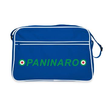 Paninaro - Sac Retro - bleu/blanc - Devant