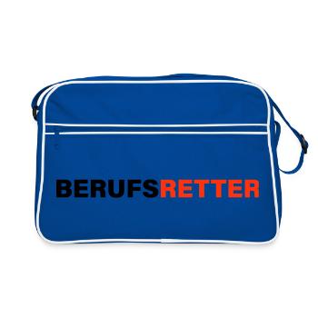 Professional rescuer - Retro Bag - blue/white - Front
