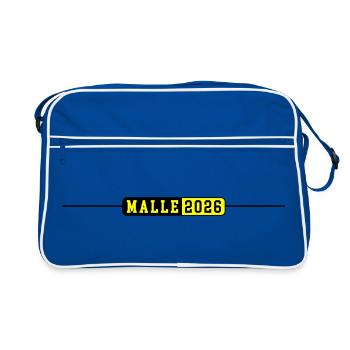 Malle 2026 - Sac Retro - bleu/blanc - Devant
