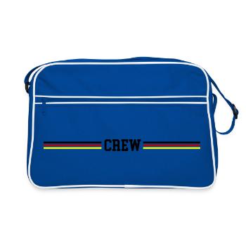 Équipage Pavillon allemand - Sac Retro - bleu/blanc - Devant
