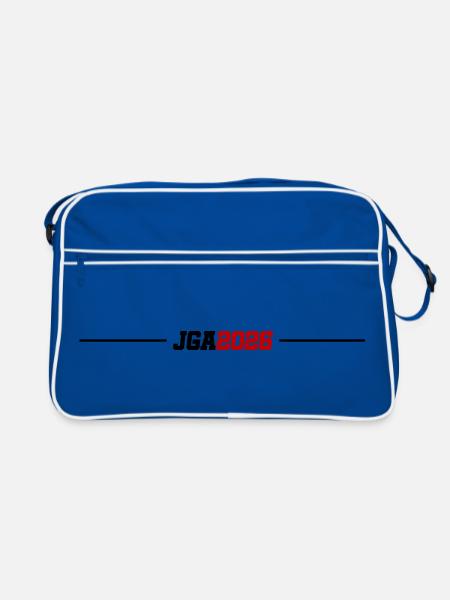 JGA 2026 - Retro Bag - blue/white - Front