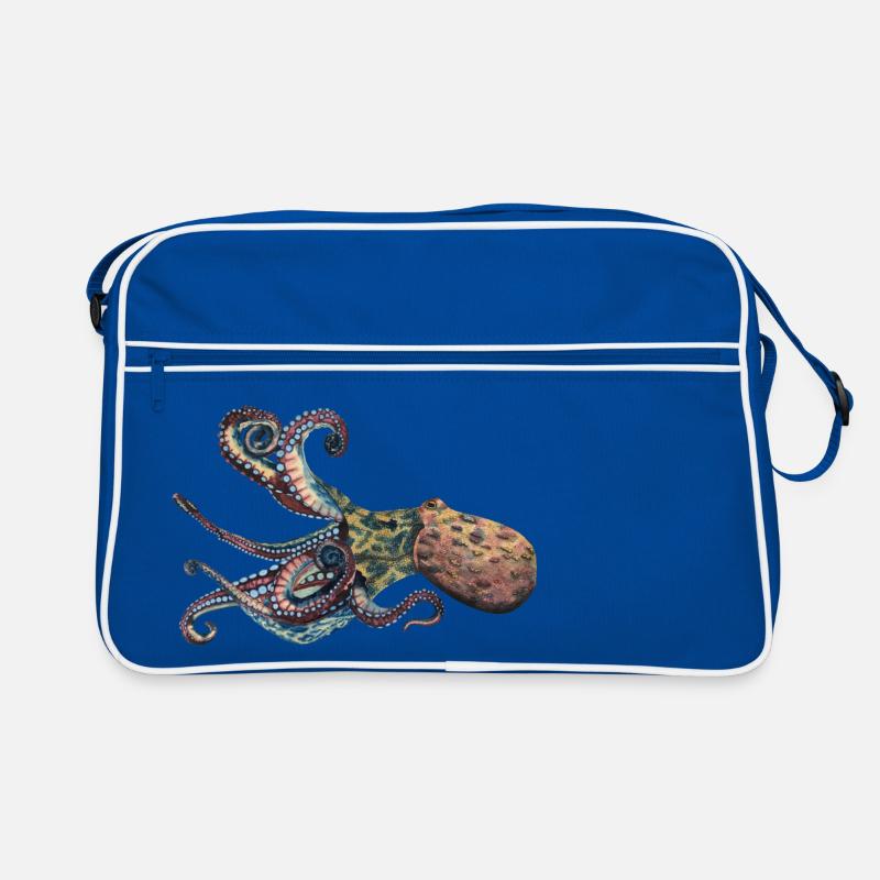 Octopus Squid Retro Bag