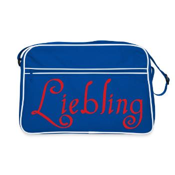 Chéri - Sac Retro - bleu/blanc - Devant