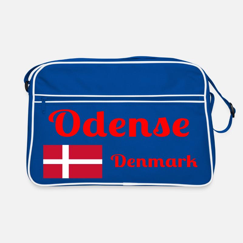 Odense, Danemark - Imprimés élégants Sac Retro