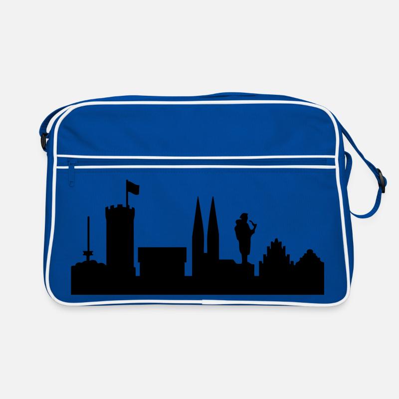 Bielefeld Skyline Retro Tasche