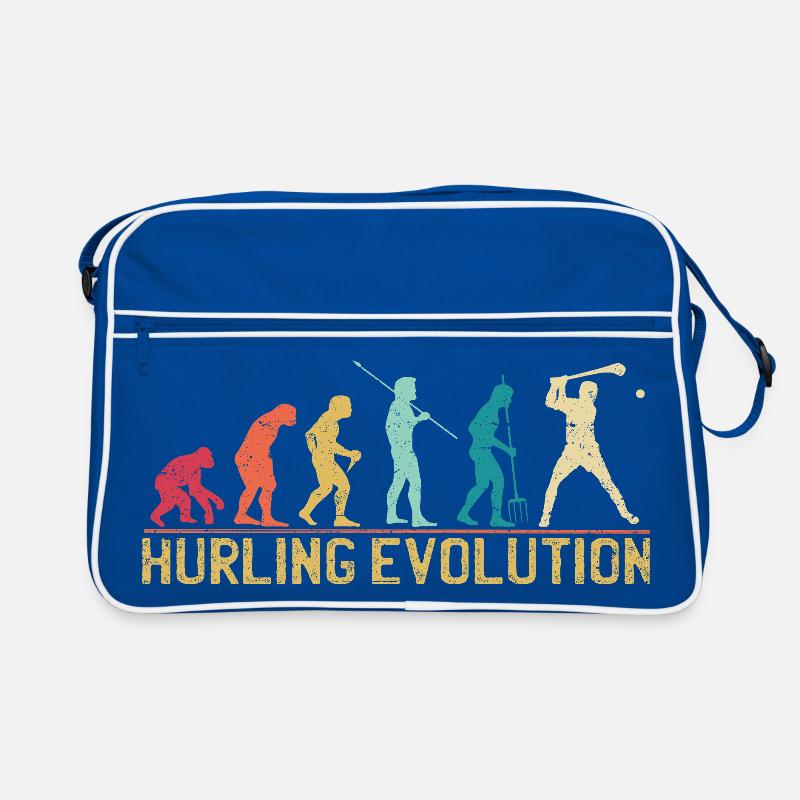 Hurling Evolution Silhouette Design Retro Tasche