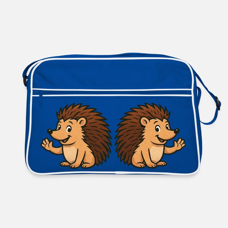 Bande dessinée hérisson mignon Sac Retro