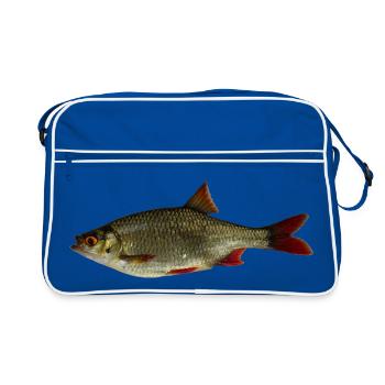 Common rudd - Retro Bag - blue/white - Front