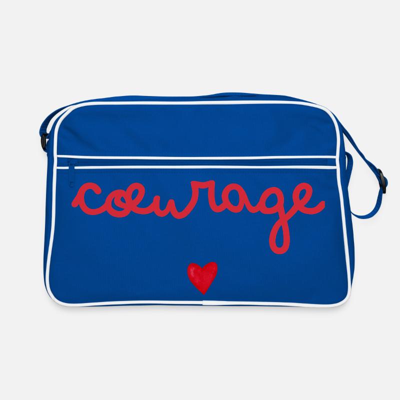 Courage idée cadeau Sac Retro