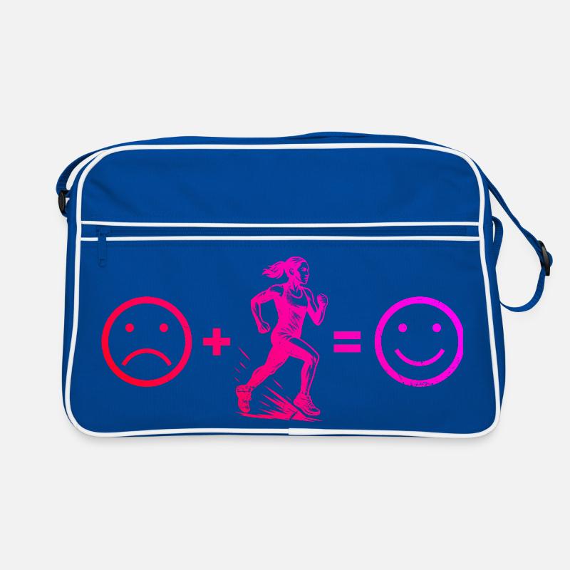 Racing Power Running Design Retro Bag