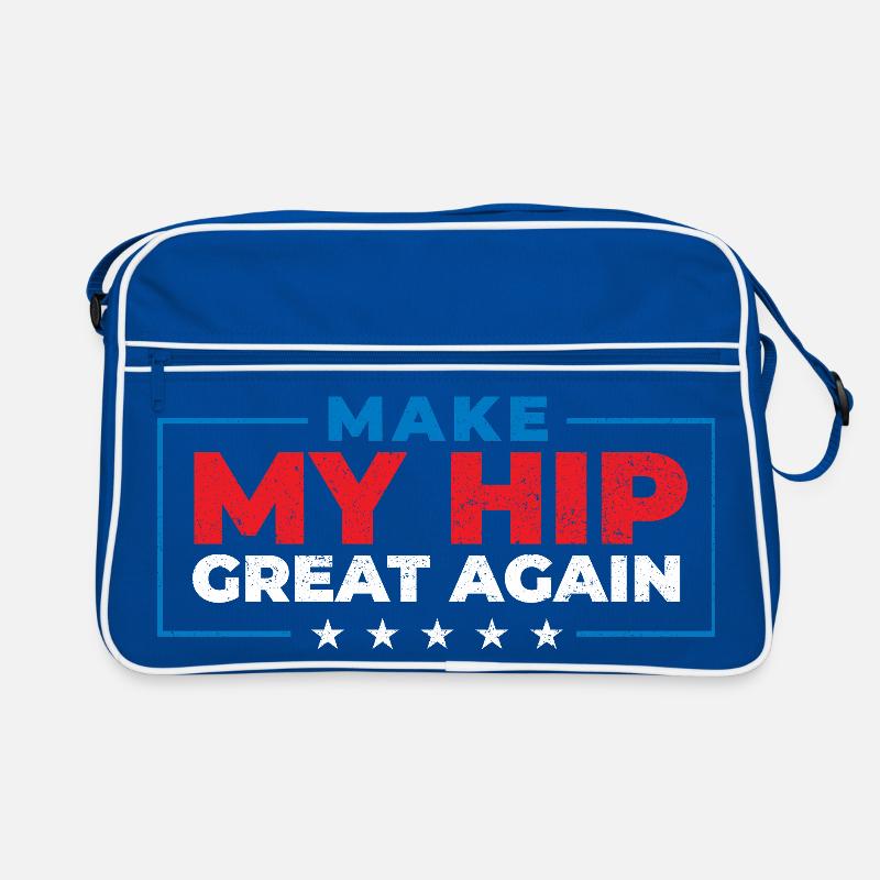 Make My Hip Great Again Hip Replacement Retro Bag