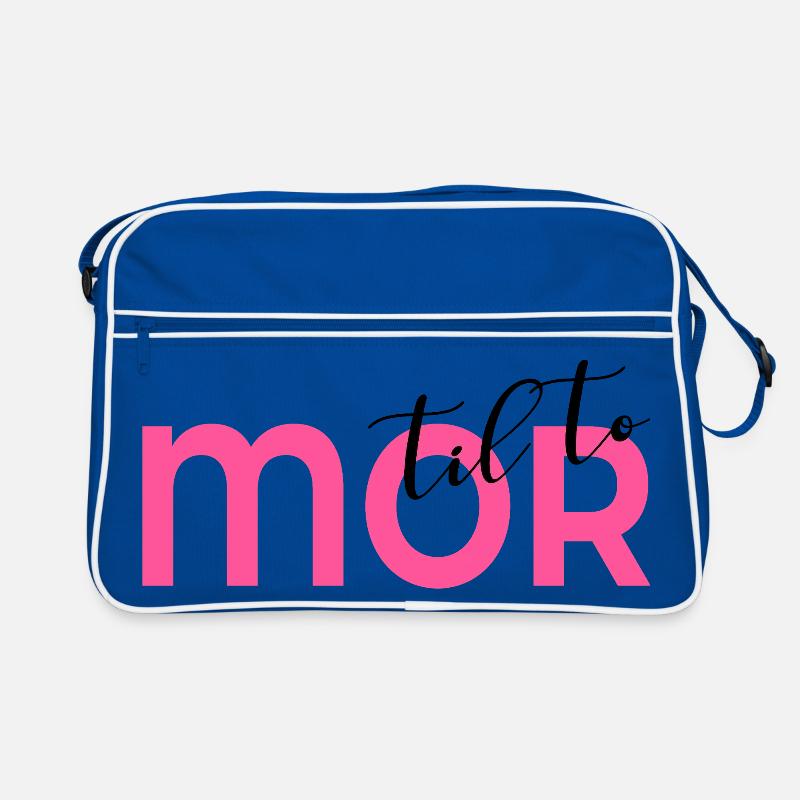 Mutter von zwei Kindern Retro Tasche