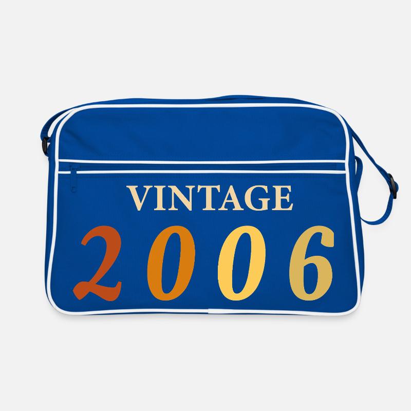 20-jährige Legende Tee, geboren 2006 Retro Tasche