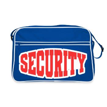 Security - Retro Bag - blue/white - Front