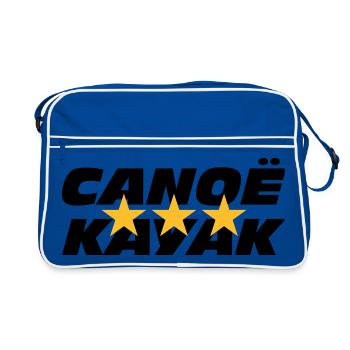 Canoë Kayak - Sac Retro - bleu/blanc - Devant
