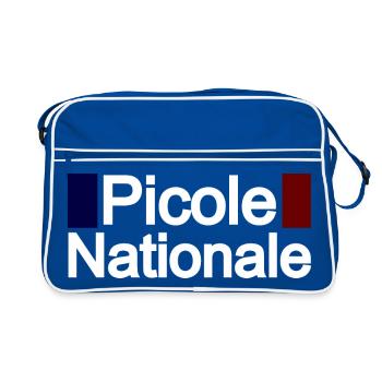 Picole nationale - Sac Retro - bleu/blanc - Devant