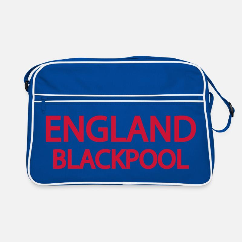 Angleterre Blackpool Scène nautique Sac Retro