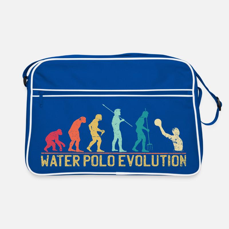 Water Polo Evolution Progression Design Retro Bag