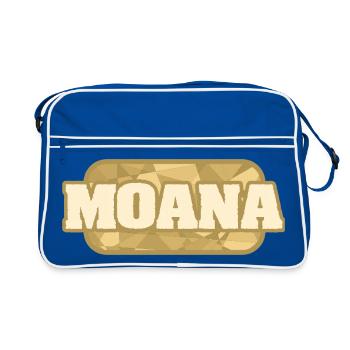 Moana en tant qu’organique - Sac Retro - bleu/blanc - Devant