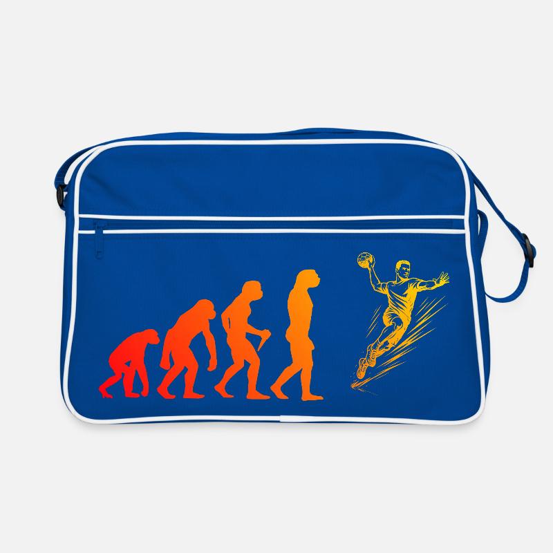 Clear handball message for men Retro Bag