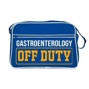Gastro-entérologie - Sac Retro - bleu/blanc - Devant