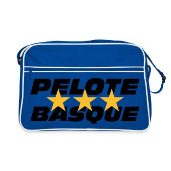 Pelote Basque - Sac Retro - bleu/blanc - Devant
