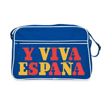Y Viva España - Sac Retro - bleu/blanc - Devant