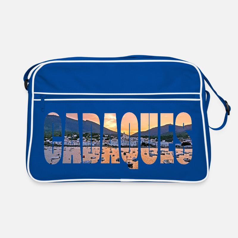 Cadaques Costa Brava Retro Tasche
