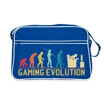 Gaming Evolution Artwork - Retro Bag - blue/white - Front