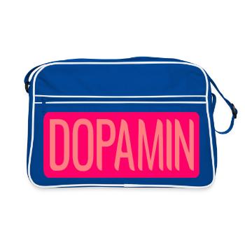 Dopamine - Retro Bag - blue/white - Front