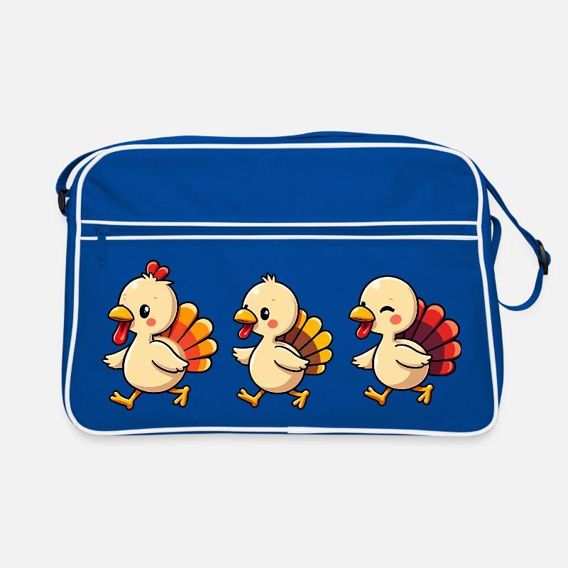 Bébé dinde de Thanksgiving Sac Retro