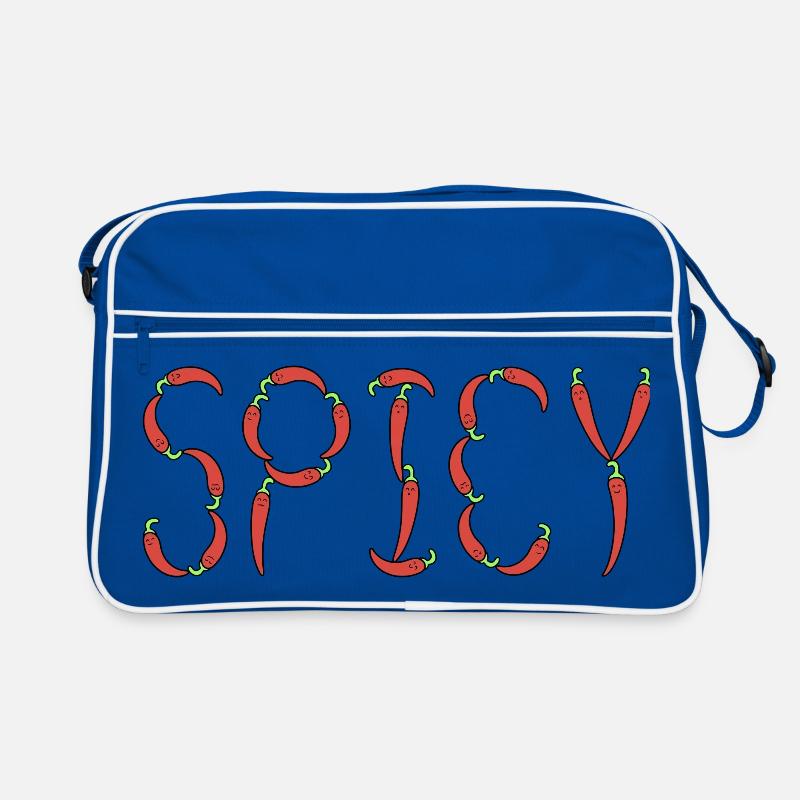 Chili scharf Retro Tasche