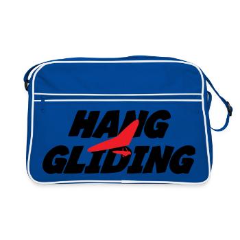 Graphisme Hang Gliding Rouge Intense - Sac Retro - bleu/blanc - Devant