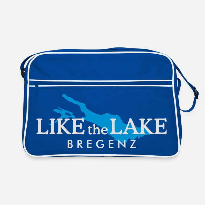 Bregenz Bodensee Design - Like the Lake Retro Tasche