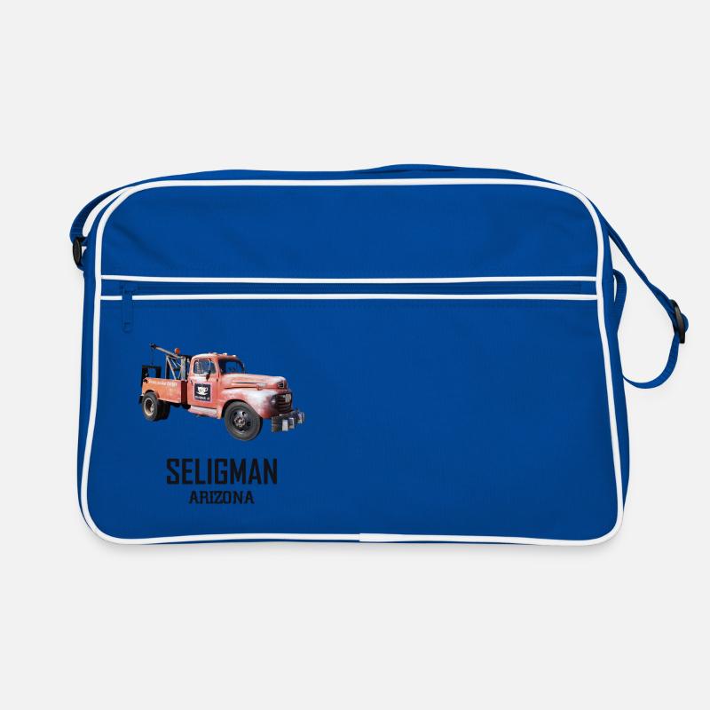 Oldtimer, Seligman, Arizona, Straße 66 USA Retro Tasche